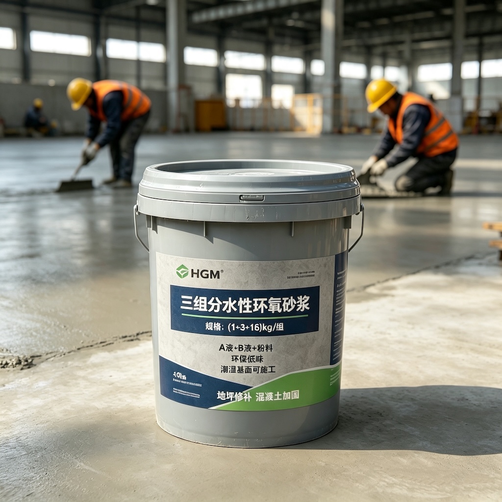 电白三组份水性环氧砂浆